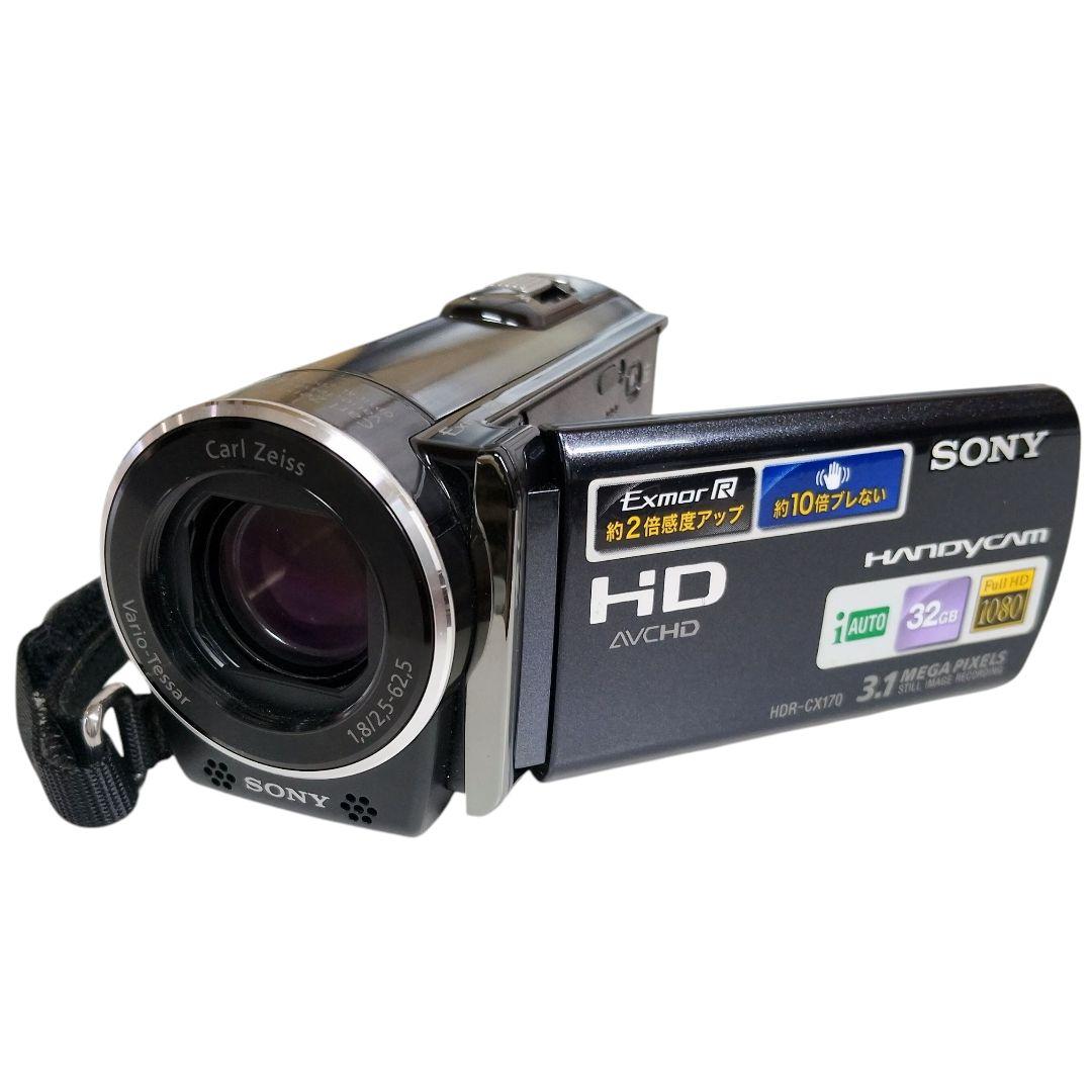 SONYソニー HANDYCAM HDR-CX170 デジタルHD ビデオカメラ