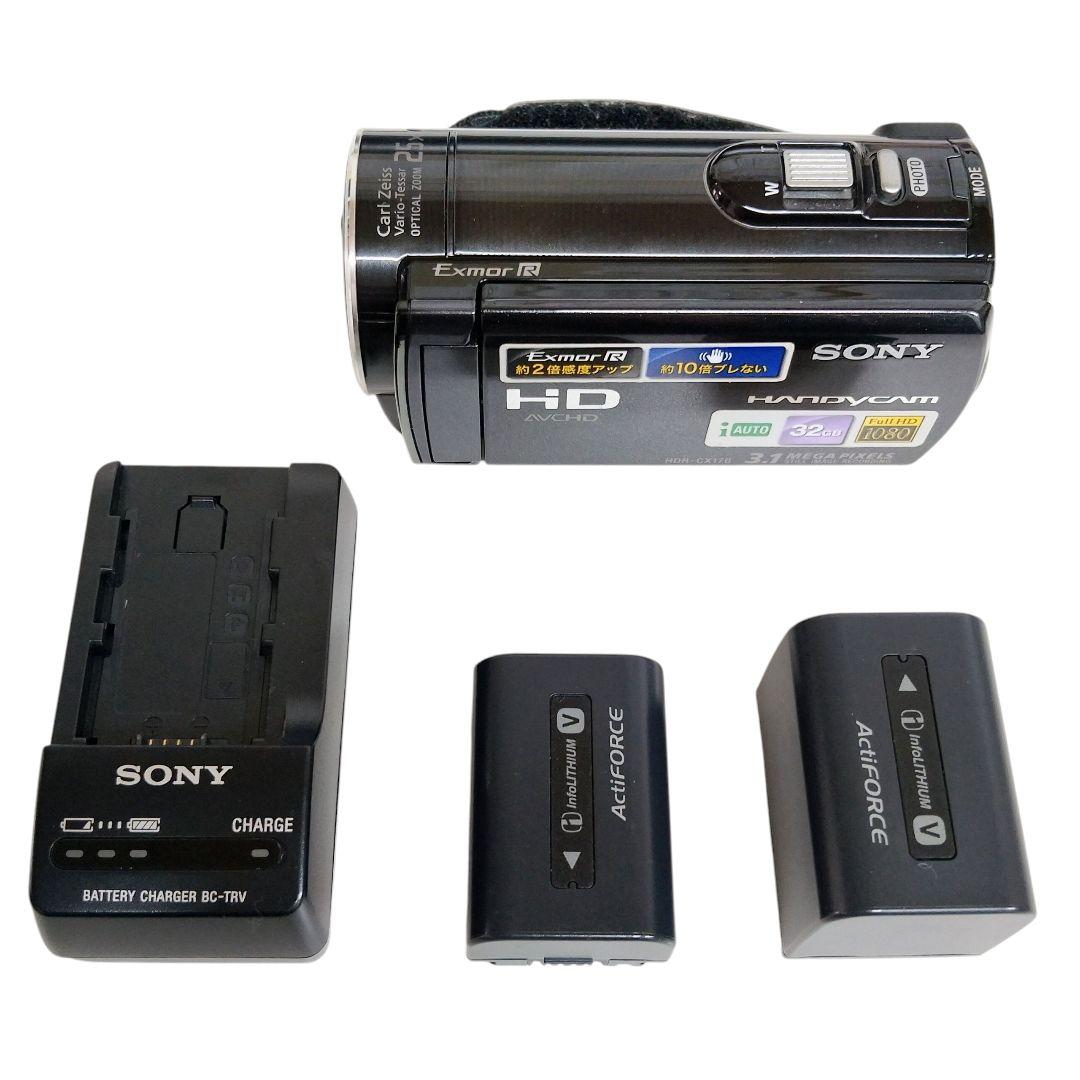 SONYソニー HANDYCAM HDR-CX170 デジタルHD ビデオカメラ