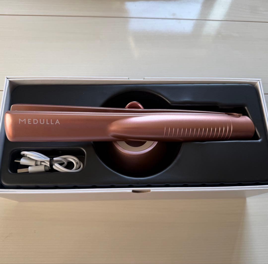 MEDULLA ヘアアイロン ローズゴールド トリートメント浸透機