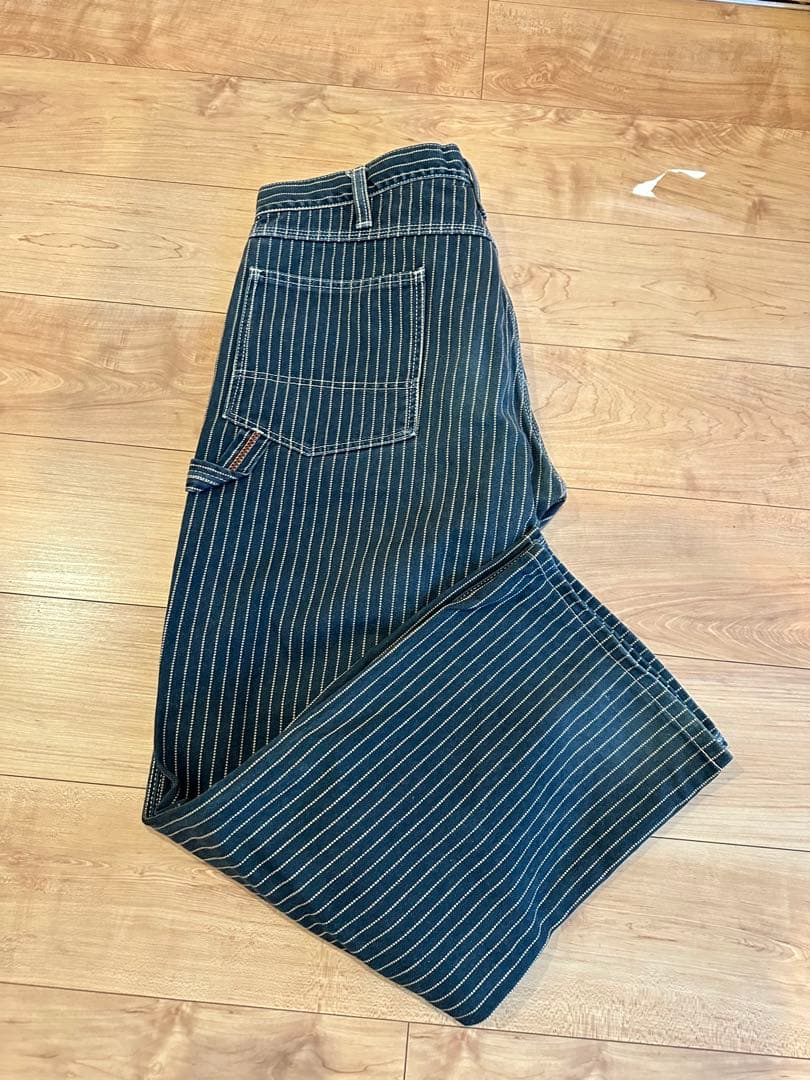 IRON HEART ウォバッシュ ペインター インディゴ ｗ36