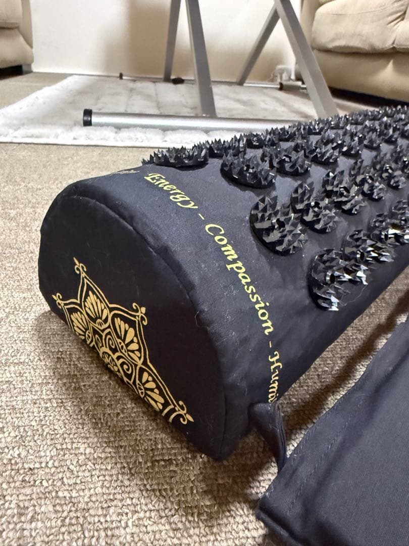 正規品Shakti マット&ピロー　ブラック　シャクティ レベル2