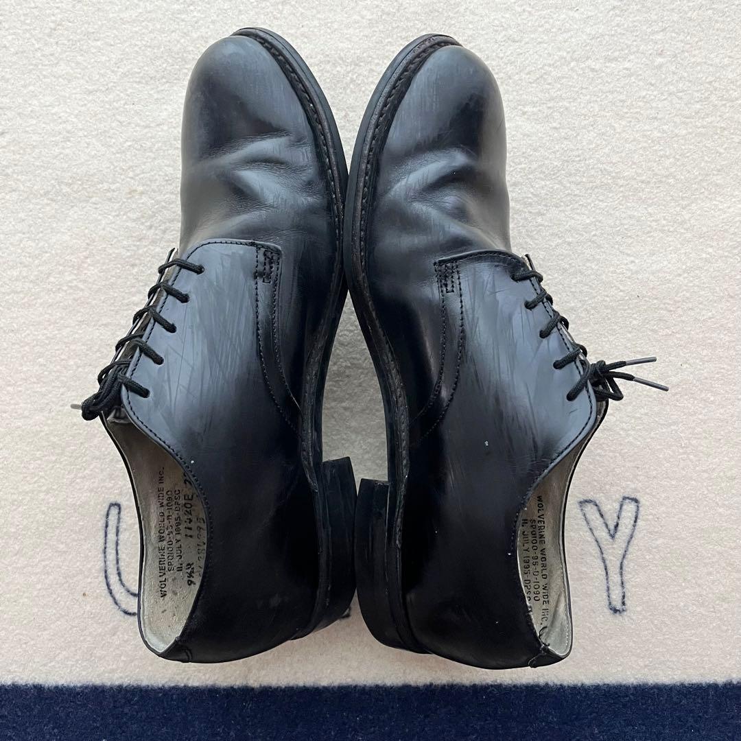 90s usnavy サービスシューズ 海軍 9 1/2R ミリタリー　革靴