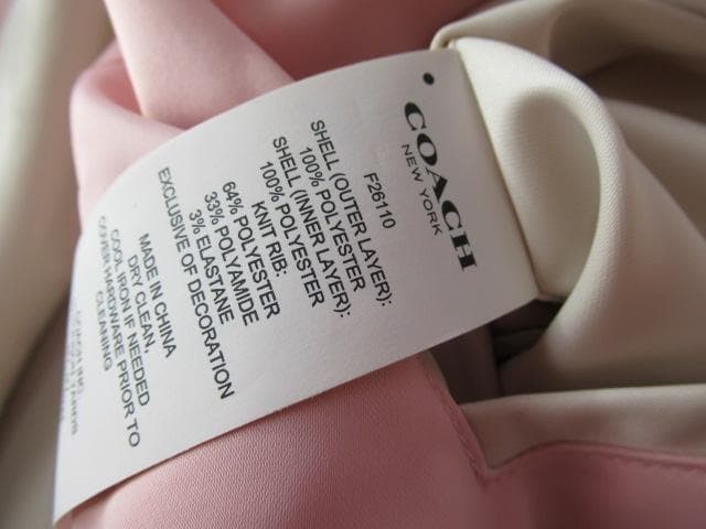 COACHコーチ 本物 サテン素材 リバーシブル スカジャンM~L
