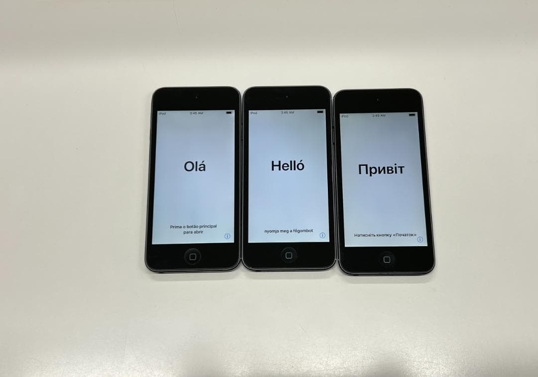 Apple iPod touch 32GB 第6世代 スペースグレイ（中古）3台