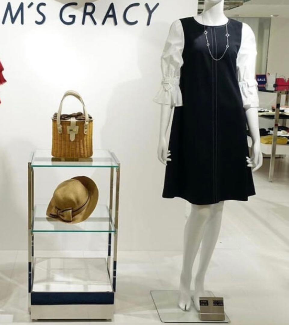 エムズグレイシー リボンブラウス風ワンピース　❤️ 42