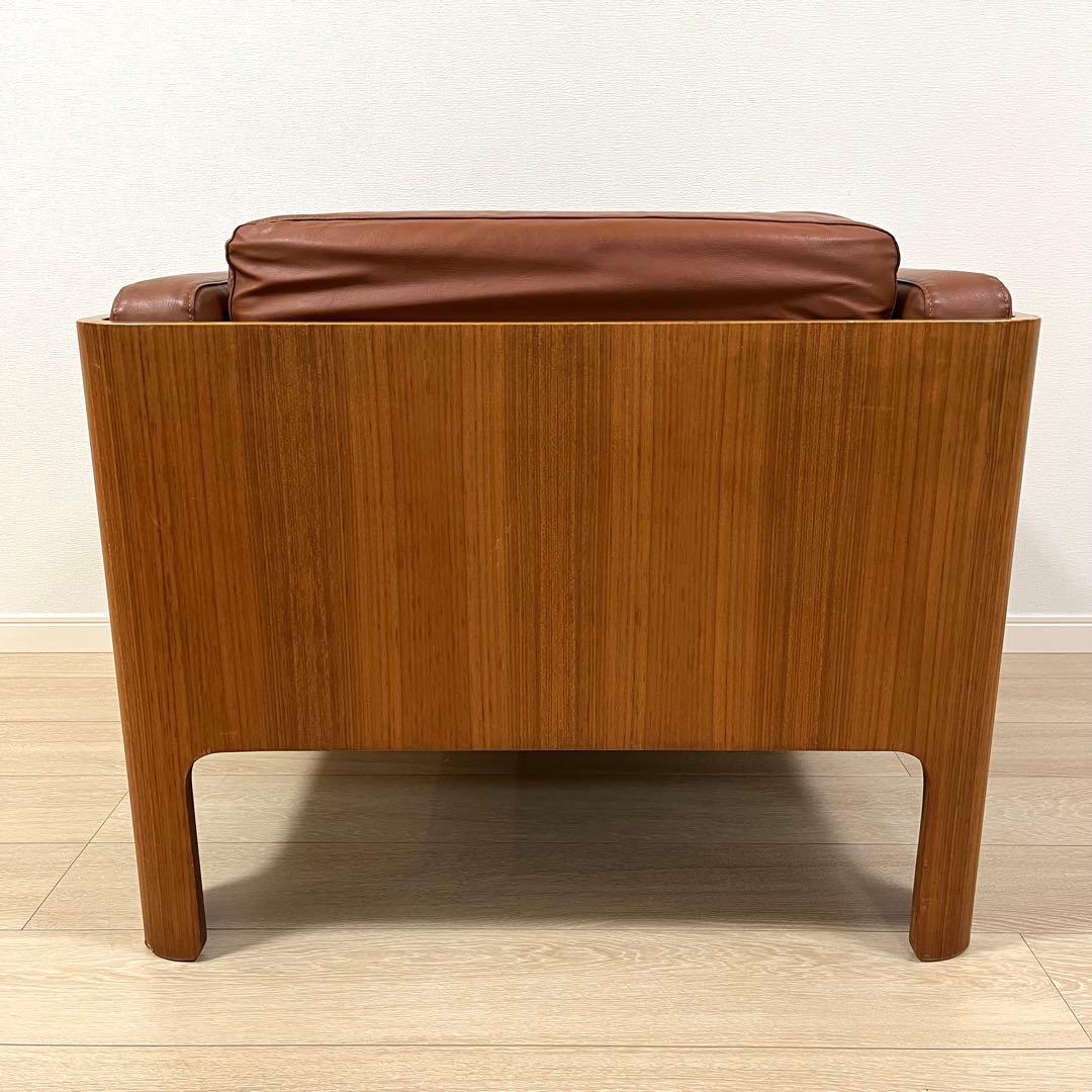 (せ34)天童木工 剣持勇デザイン Hacoチェア 1人掛けソファ イージー