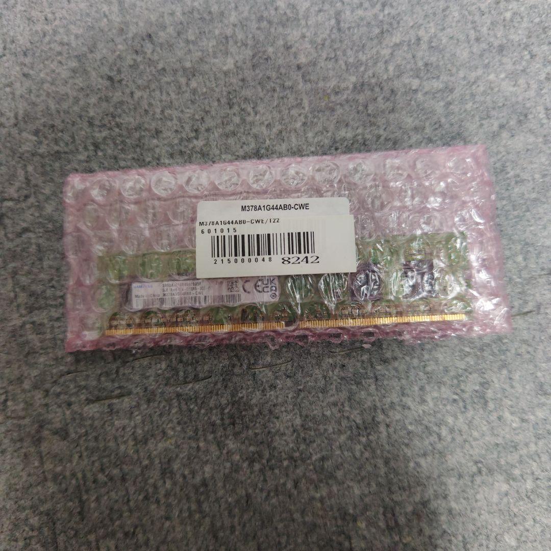 h*7様 DDR4 メモリ8GB 2枚 SAMSUNG サムスン PC3200