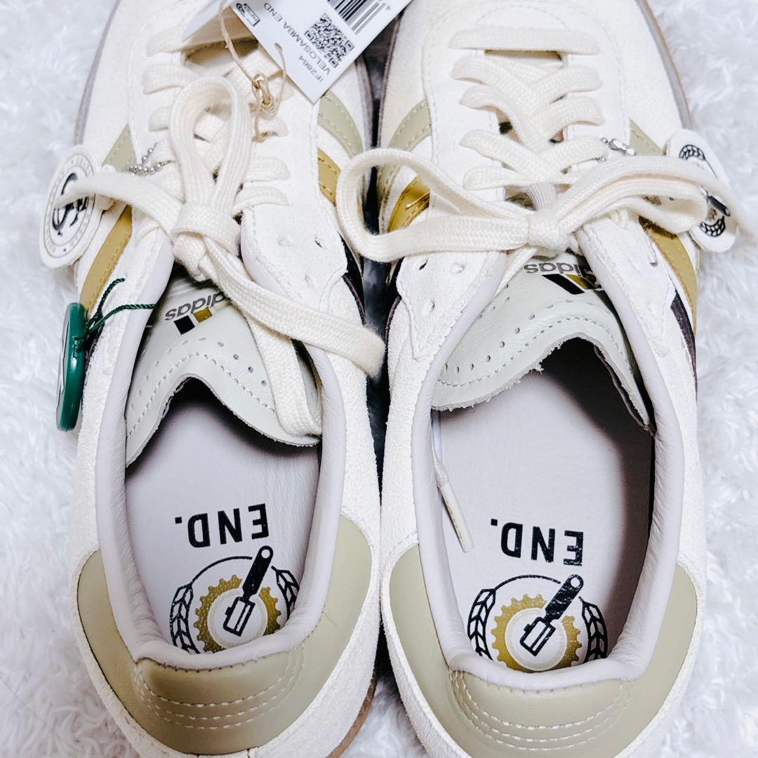 【未使用】END. × アディダス ベロサンバ ソーシャルサイクリング 29cm