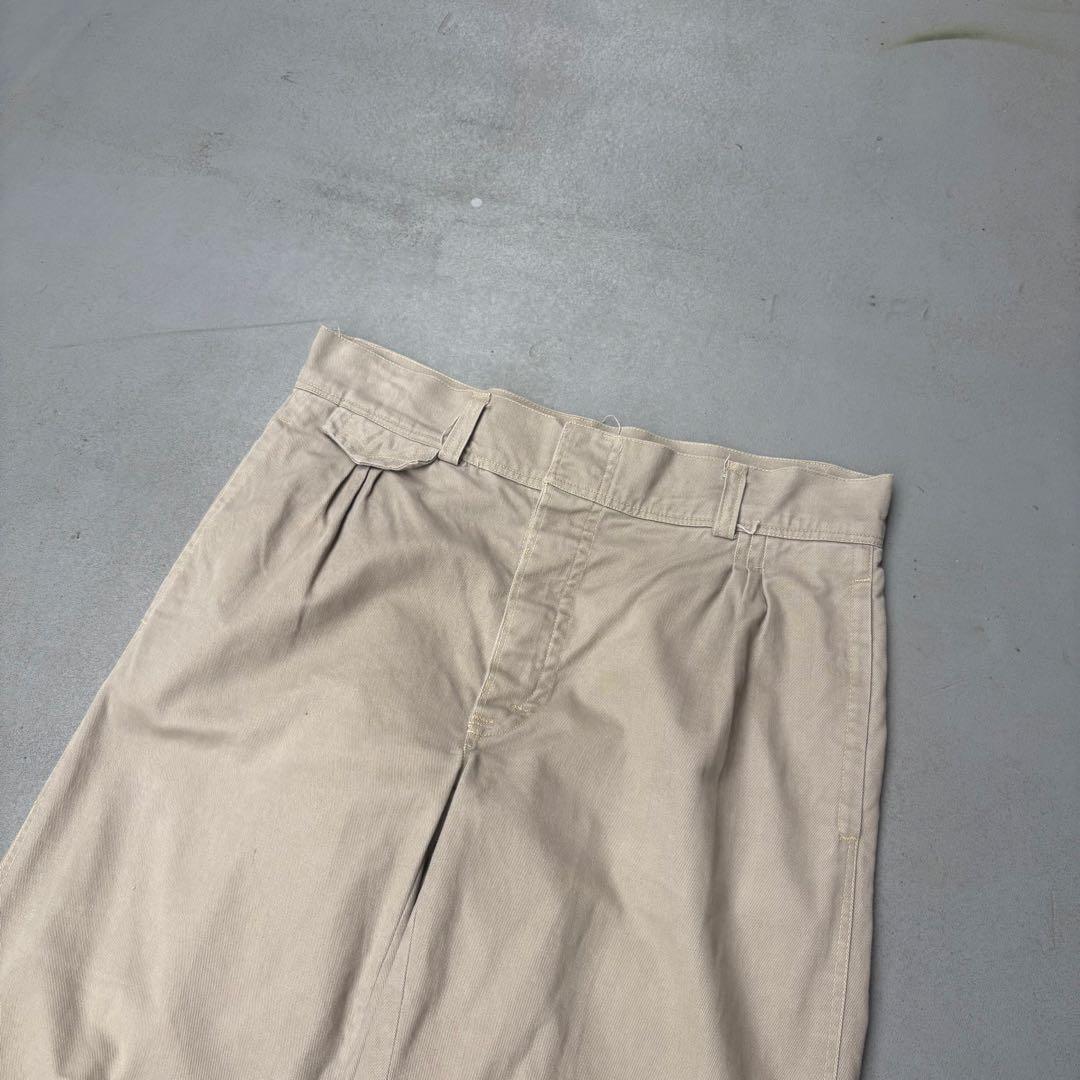 60s vintage ボタンフライ　ジョッパーズパンツ　チノパン　ハンティング