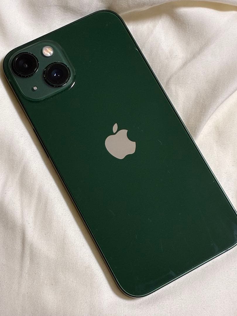 【美品】iPhone 13 グリーン 本体_128GB