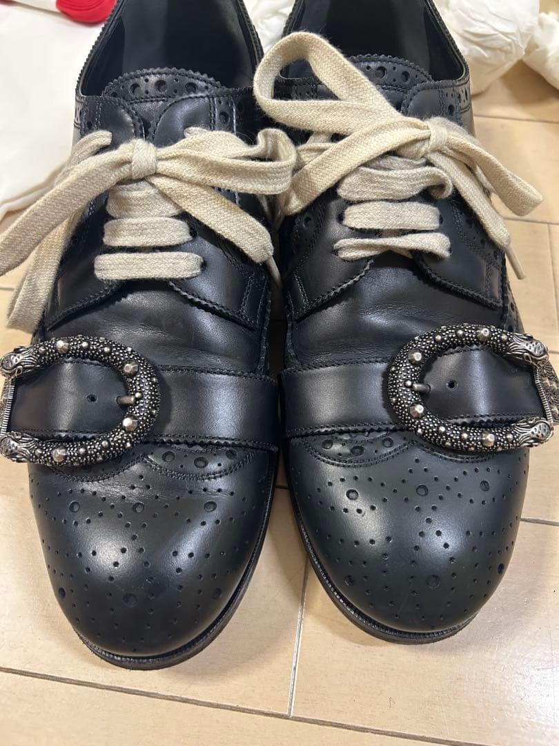 GUCCI 革靴 BEE 蜂 ローファー