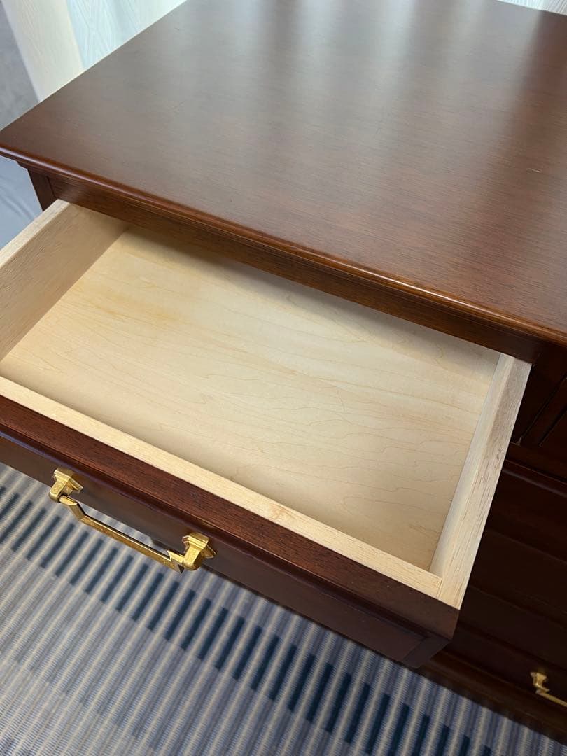 maruni マルニ 地中海シリーズ 5段チェスト6杯 アンティーク調 収納北欧