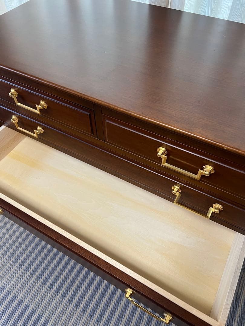 maruni マルニ 地中海シリーズ 5段チェスト6杯 アンティーク調 収納北欧