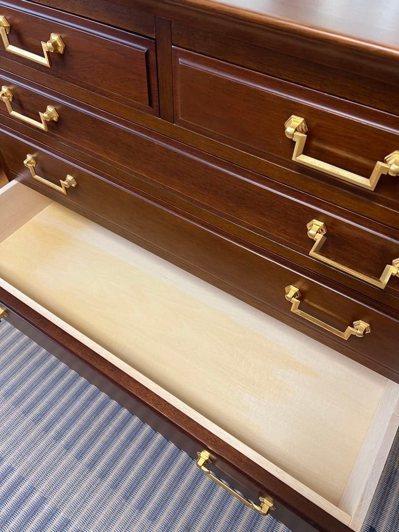 maruni マルニ 地中海シリーズ 5段チェスト6杯 アンティーク調 収納北欧