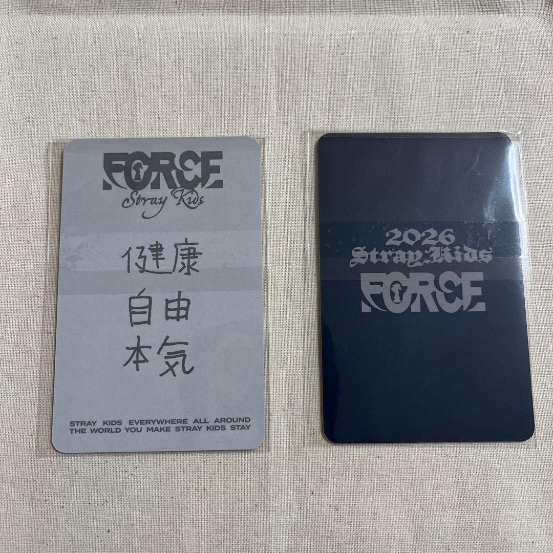 straykids シーグリ2026 FORCE トレカ　リノ　味噌