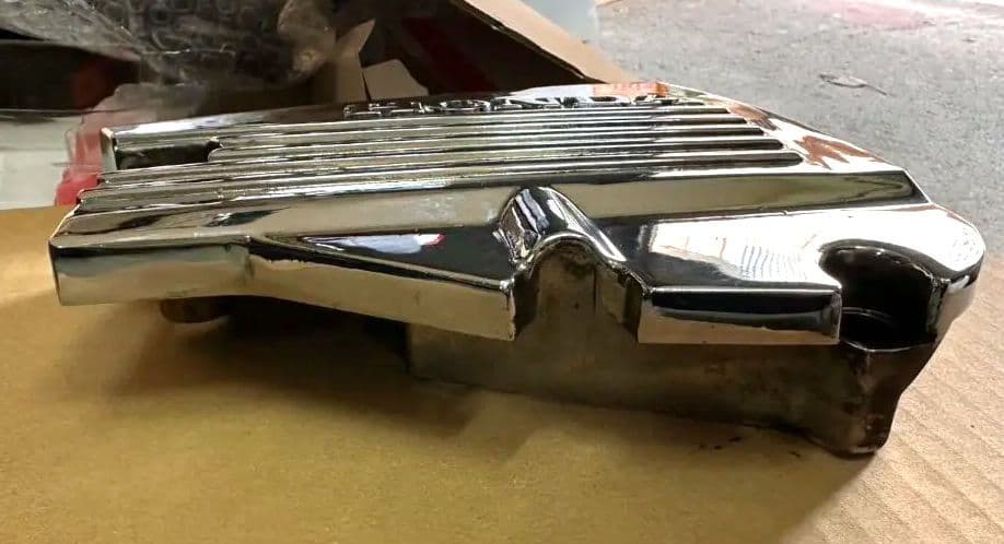 CBX400F フロントスプロケットカバー　メッキ