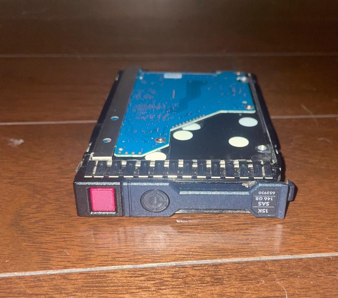 HP 15k SAS 146GB 2.5インチ　8個セット