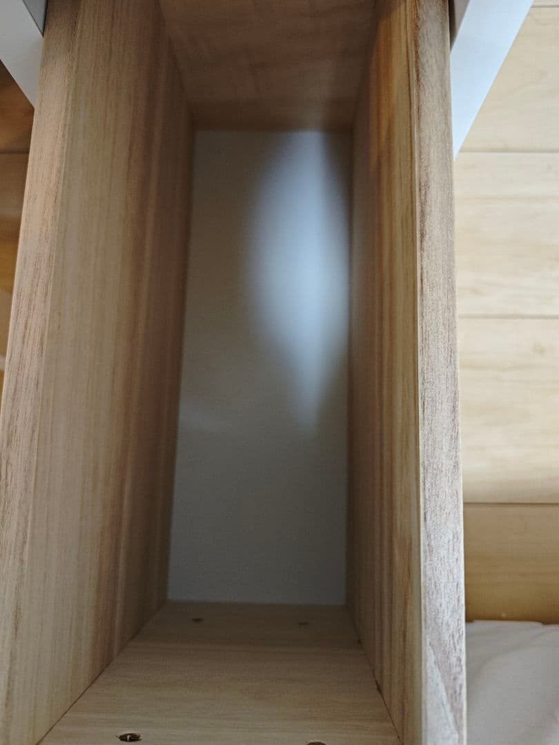 ニトリ　三面鏡ドレッサー(DR2 WH)