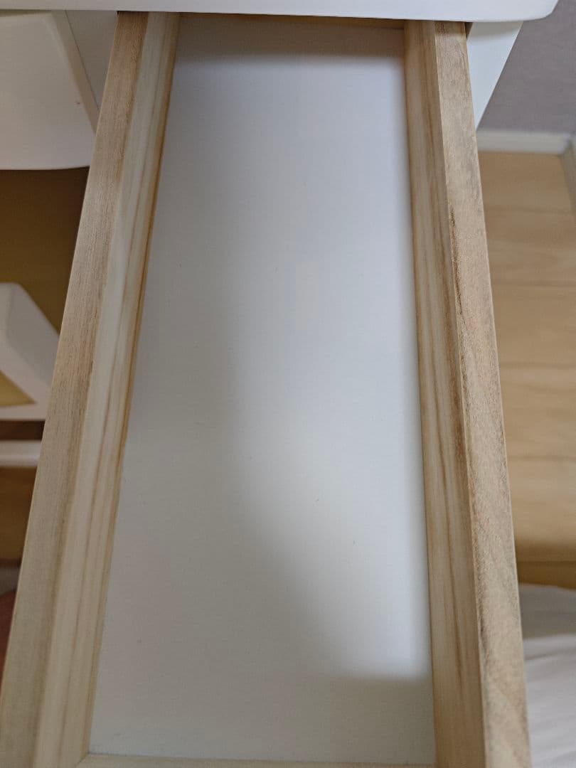 ニトリ　三面鏡ドレッサー(DR2 WH)