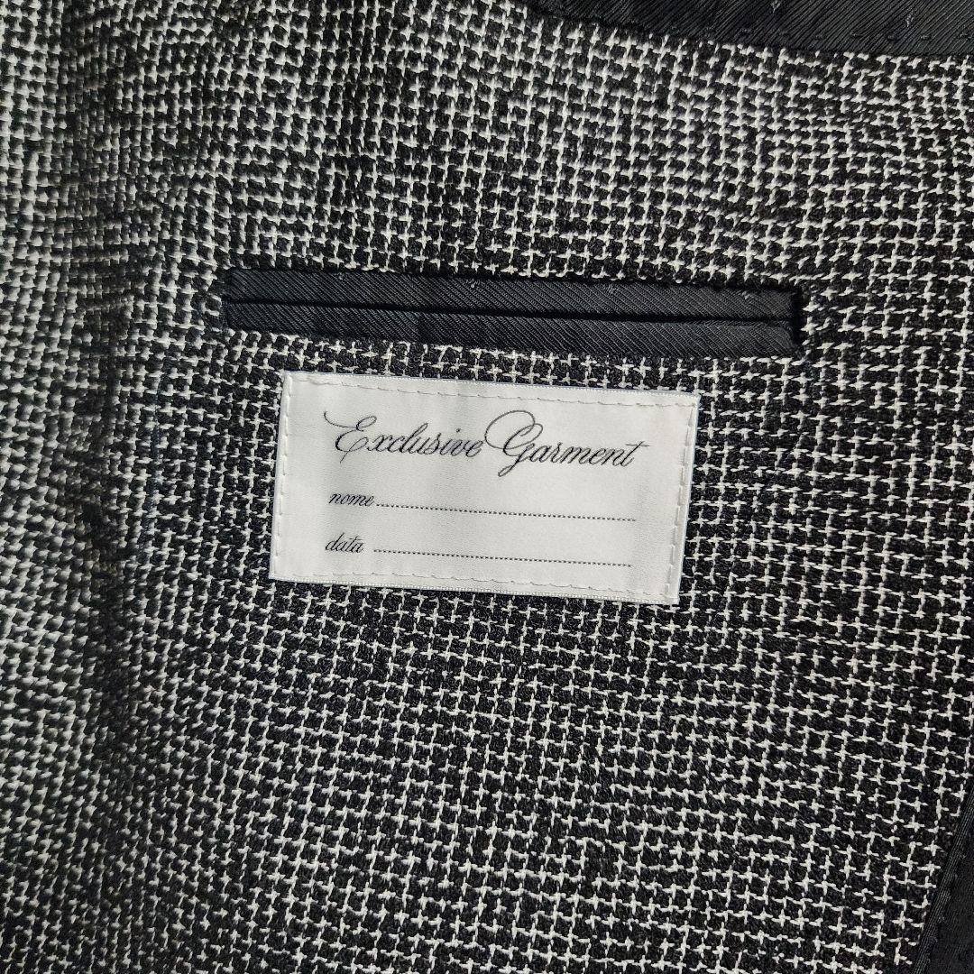 美品 タリアトーレ ピーノレラリオ メタルボタン 千鳥柄 テーラードジャケット