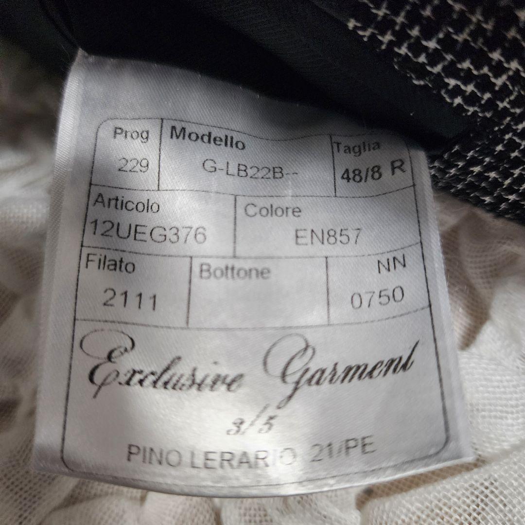 美品 タリアトーレ ピーノレラリオ メタルボタン 千鳥柄 テーラードジャケット