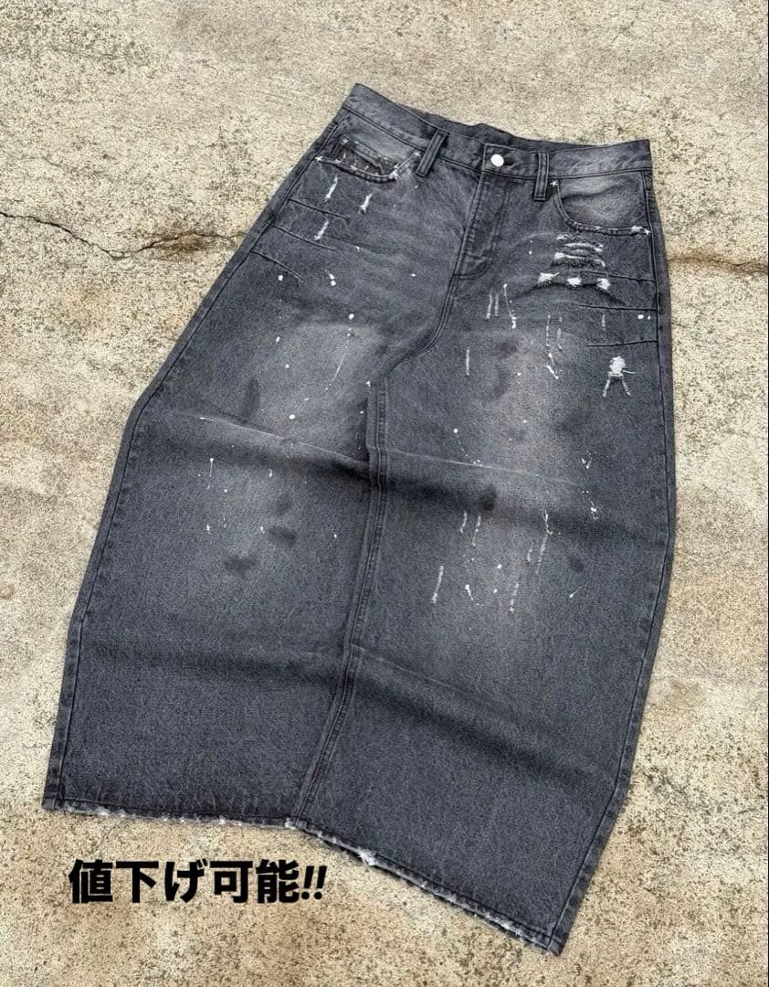 わっさー‼️BELVET Pleated Baggy Pants