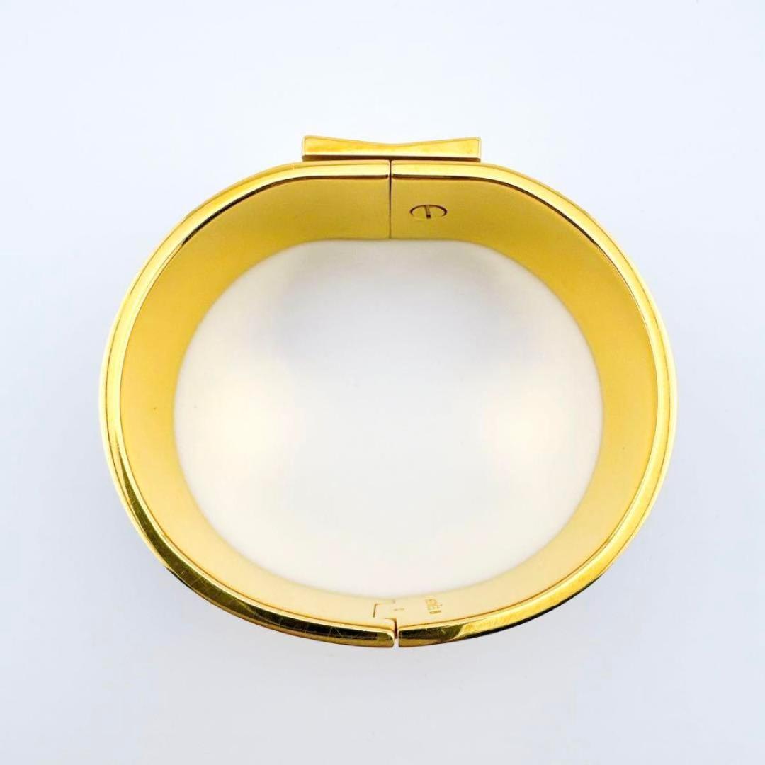 エルメス ロケ エマイユ 七宝焼 バングル ブレスレット レディース ゴールド