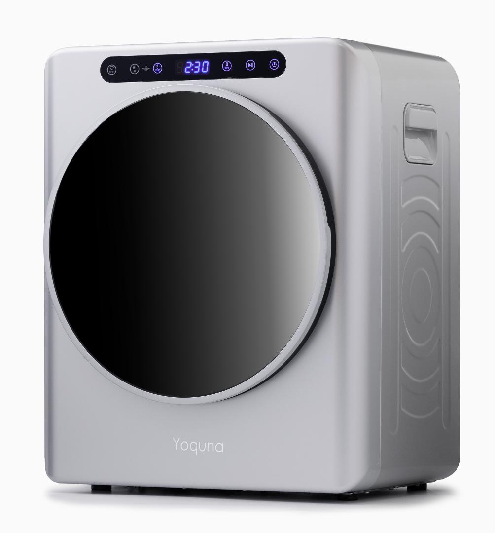 Yoquna 乾燥機 3kg UV照射 除菌機能 小型 洋服 シルバー a3