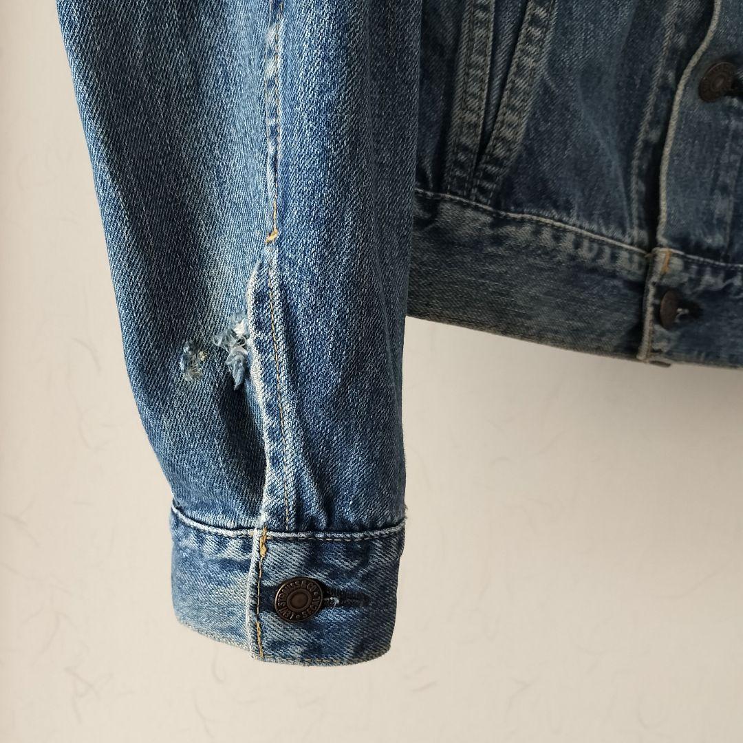 90s Levisリーバイス 3rd復刻 71557 デニムジャケット 42
