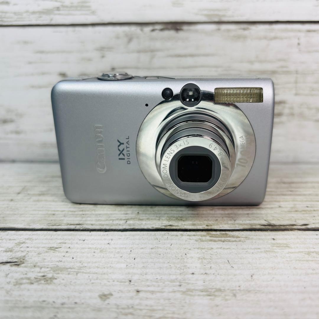 【動作良好】CanonデジタルカメラIXY DIGITAL 110IS シルバー