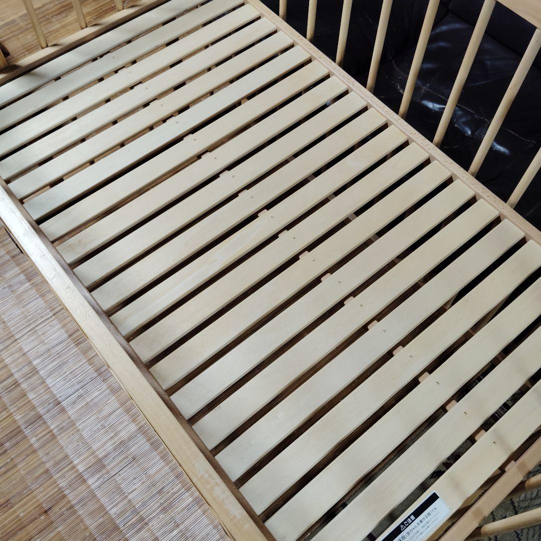 ベビーベッド　ファルスカfarska ベッドサイドベッド03 添い寝安全ベルト