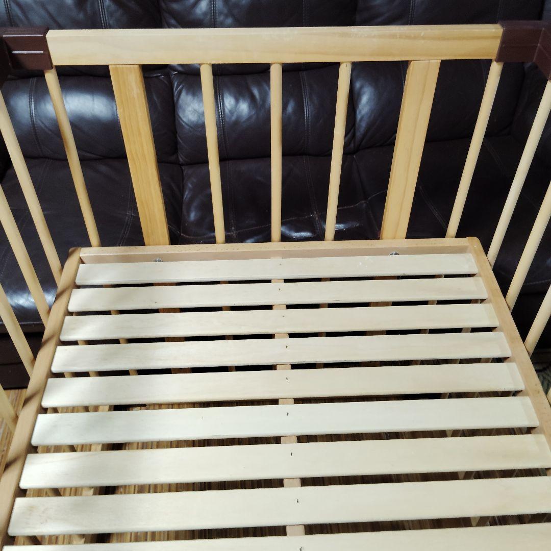 ベビーベッド　ファルスカfarska ベッドサイドベッド03 添い寝安全ベルト