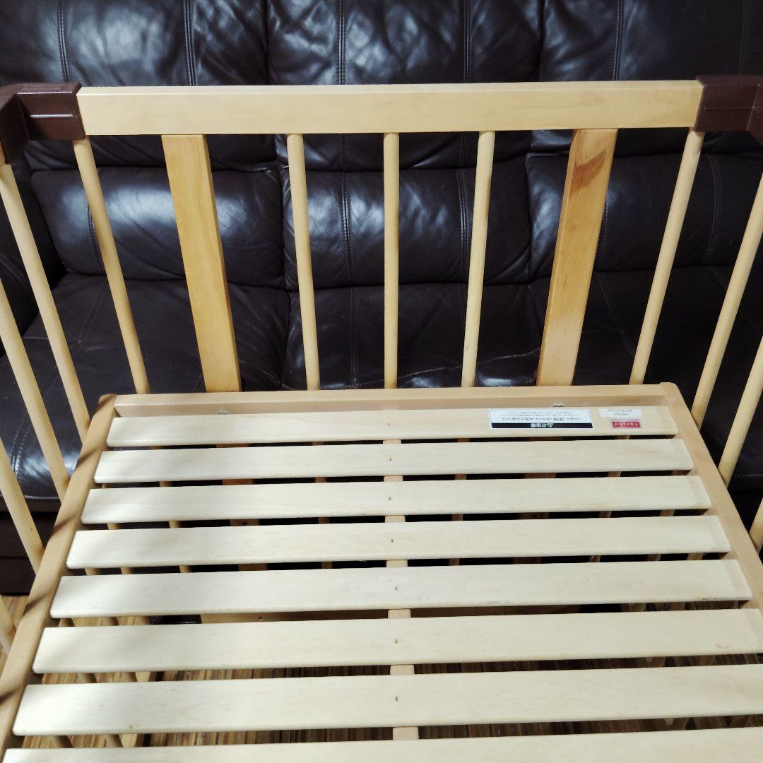 ベビーベッド　ファルスカfarska ベッドサイドベッド03 添い寝安全ベルト