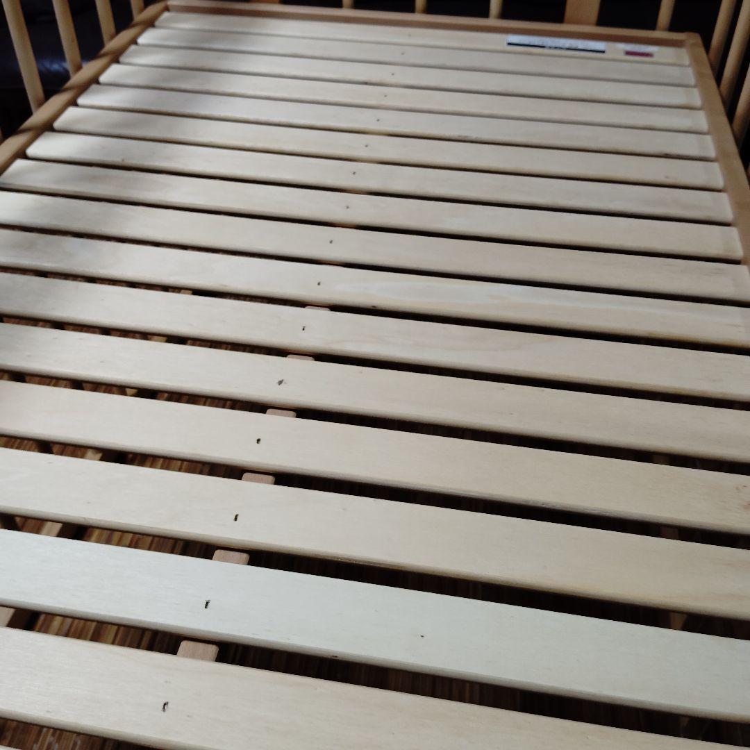 ベビーベッド　ファルスカfarska ベッドサイドベッド03 添い寝安全ベルト