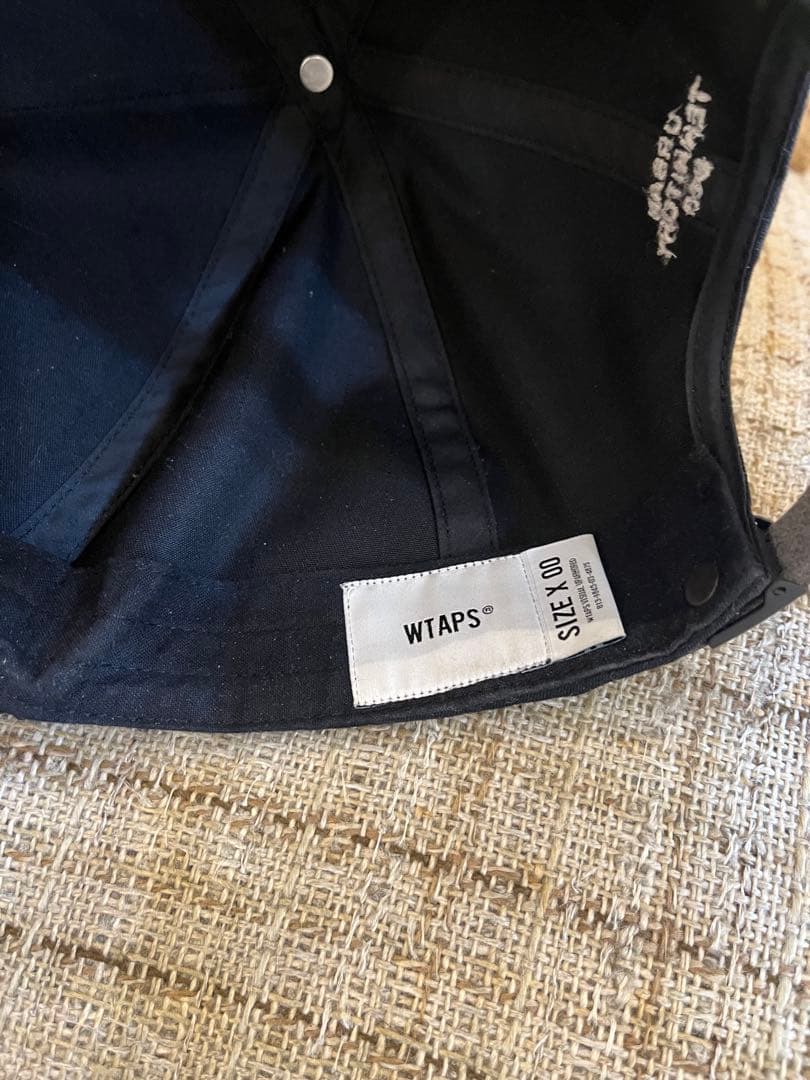 WTAPS MILITIA 02 CAP CTPL TWILL ブラック