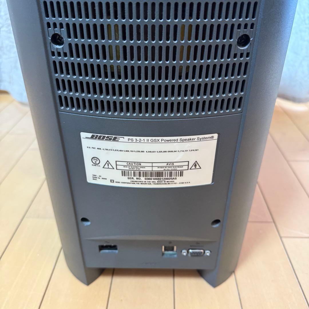 BOSE 3-2-1 Ⅱ GSX Powerd Speaker System