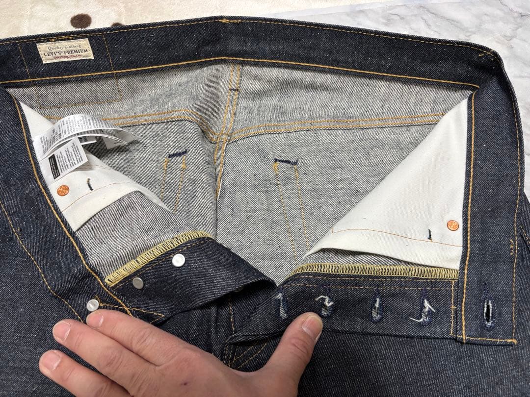 【美品】Levi's 501-3516 セルビッチ BIG E W33 L34