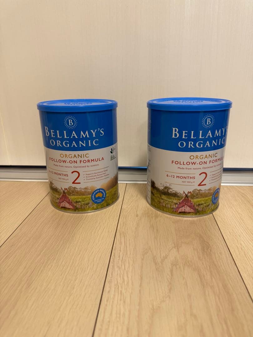 Bellamy's Organic フォローオンミルク 2缶セット