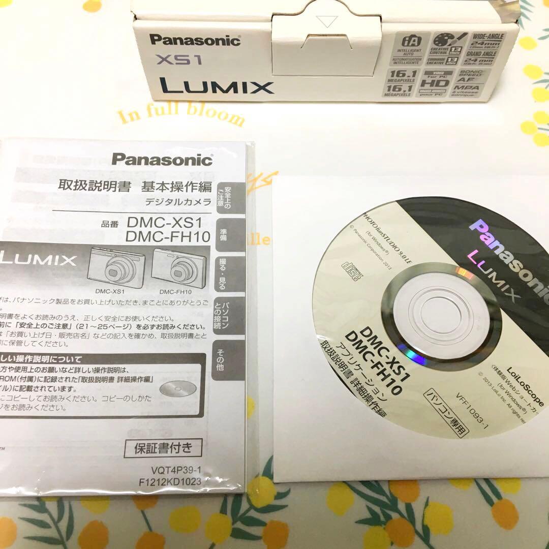 Panasonic LUMIX DMC-XS1／コンパクトデジカメ ブラック