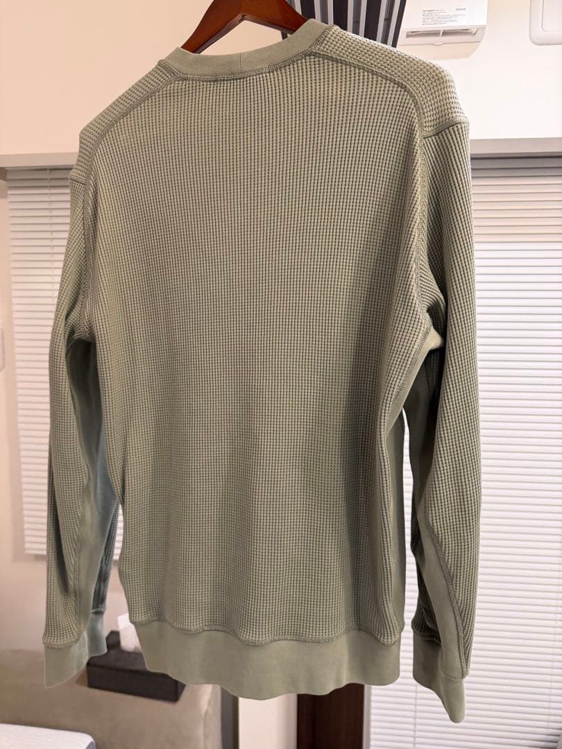 STONE  オリーブグリーン トレーナー