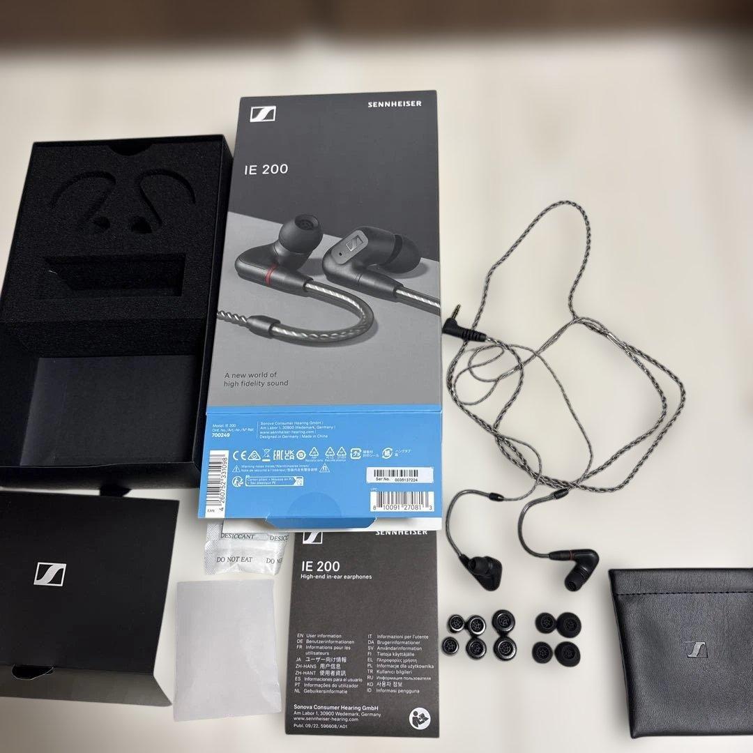 【数回のみ使用】SENNHEISER IE 200