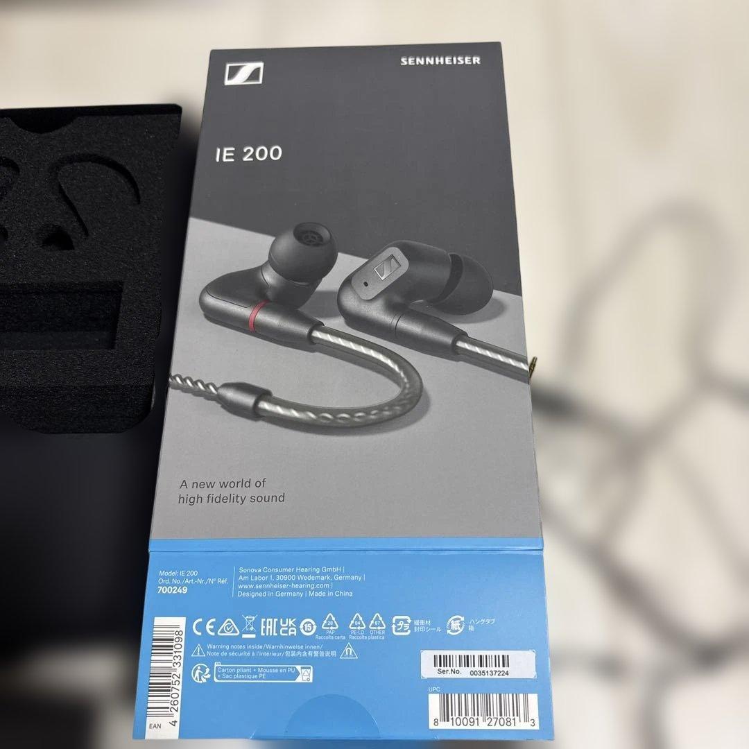 【数回のみ使用】SENNHEISER IE 200