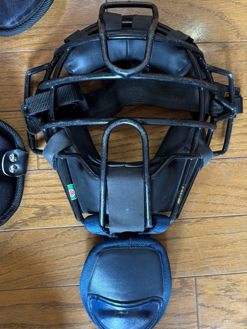 軟式少年野球用 ZETT製キャッチャー用防具セット