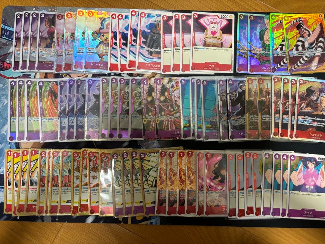 赤紫ロー　構築済みデッキ　大会優勝構築　パーツ付き