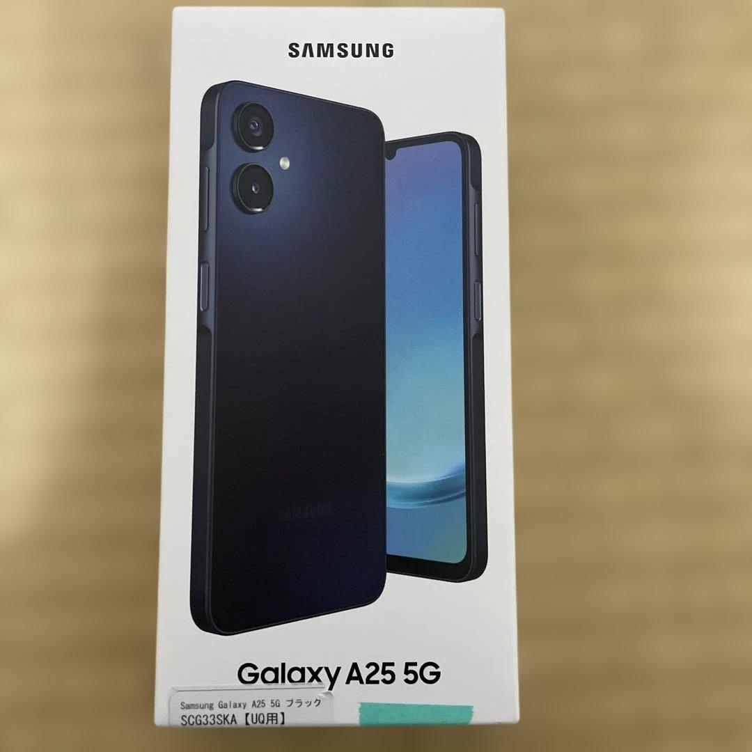 Samsung Galaxy A25 5G ブラック SCG33SKA