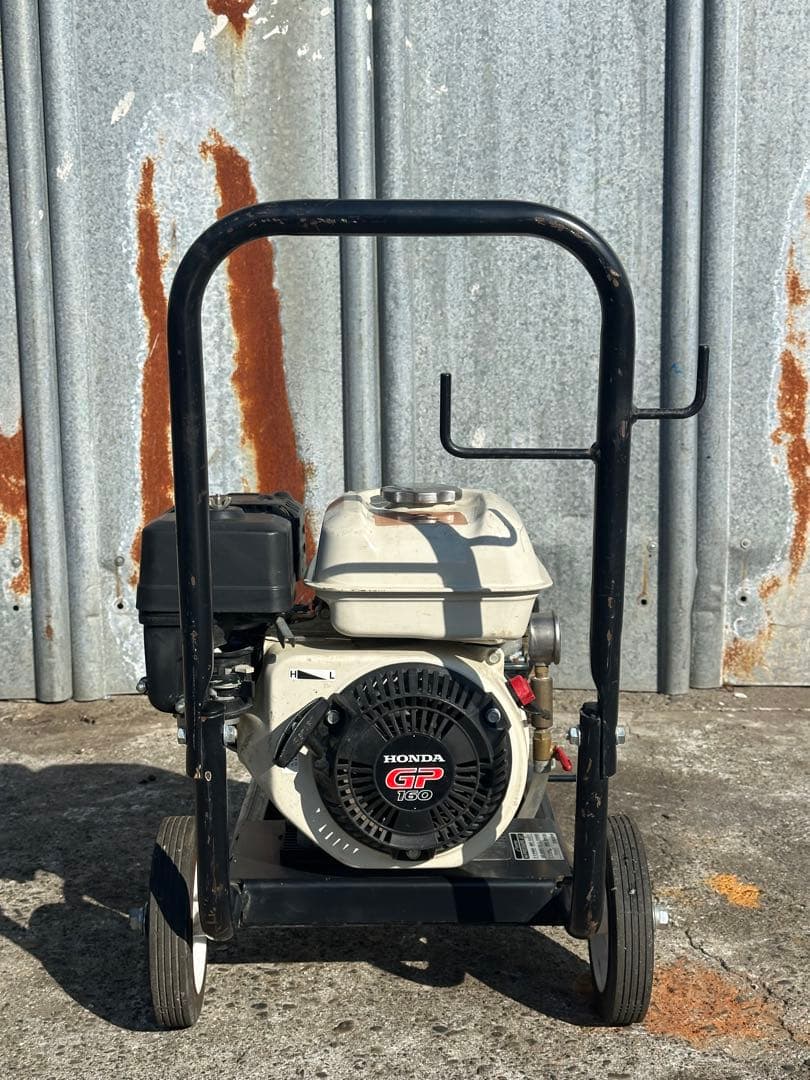 2. ツルミエンジン式高圧洗浄機 HPJ-4120ME-TK本体＆給水ホース