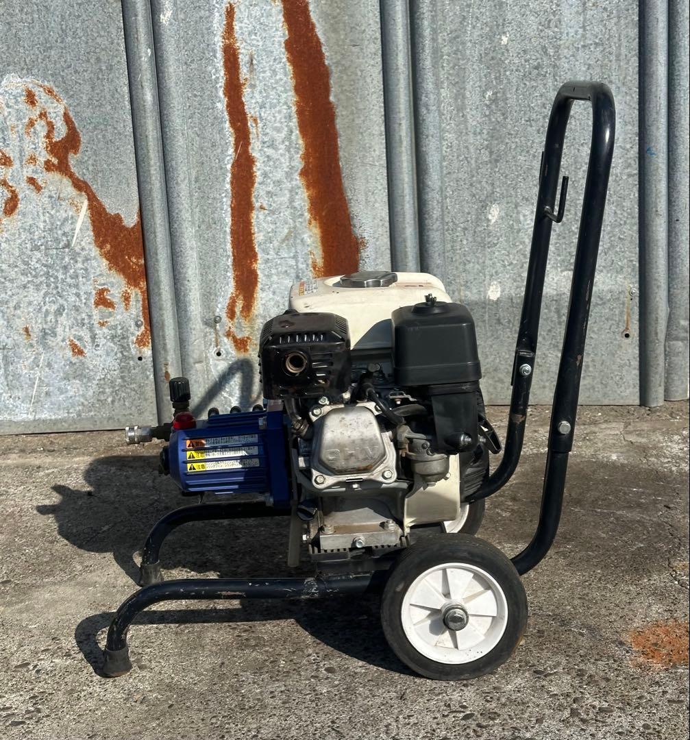 2. ツルミエンジン式高圧洗浄機 HPJ-4120ME-TK本体＆給水ホース