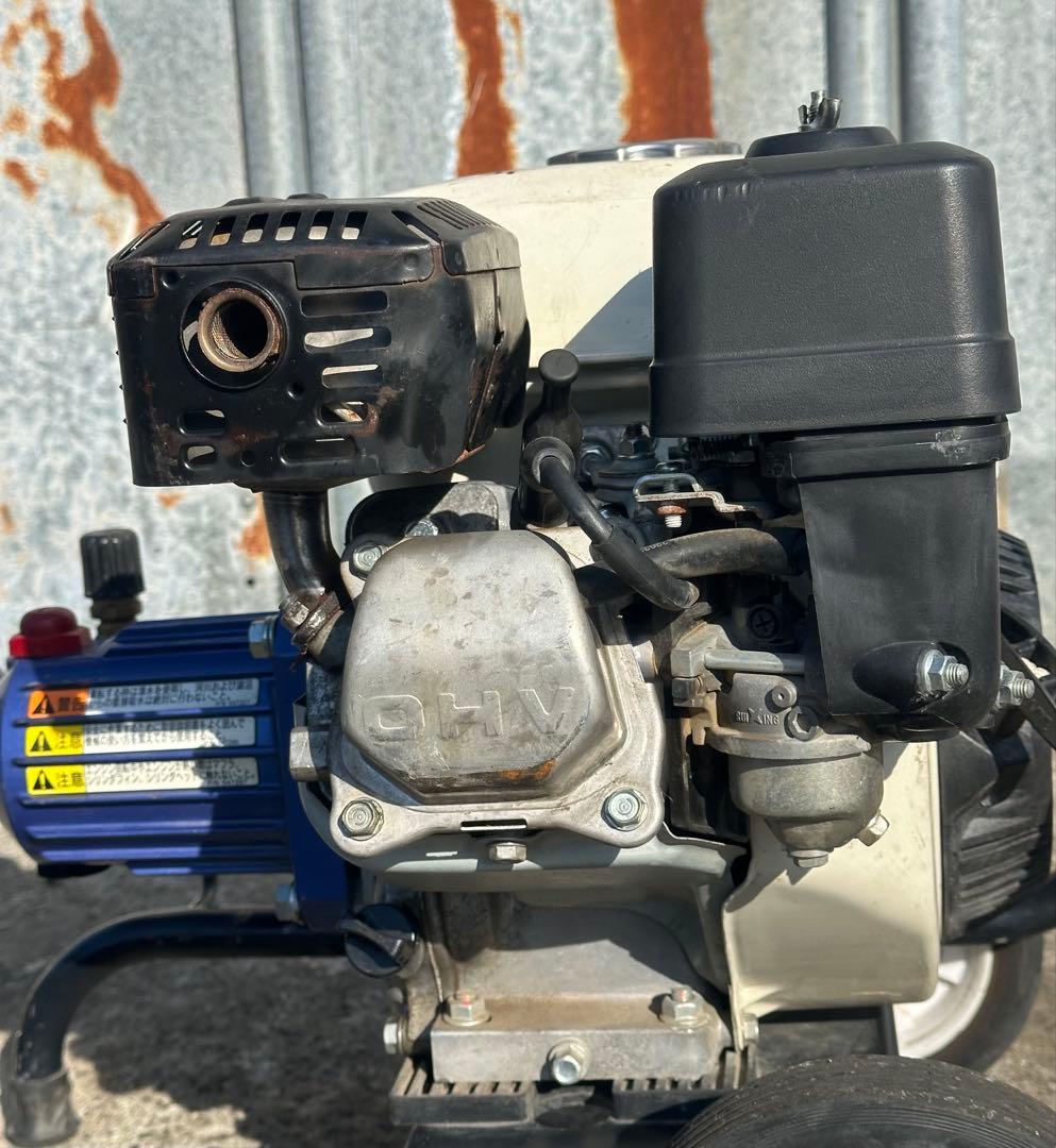 2. ツルミエンジン式高圧洗浄機 HPJ-4120ME-TK本体＆給水ホース