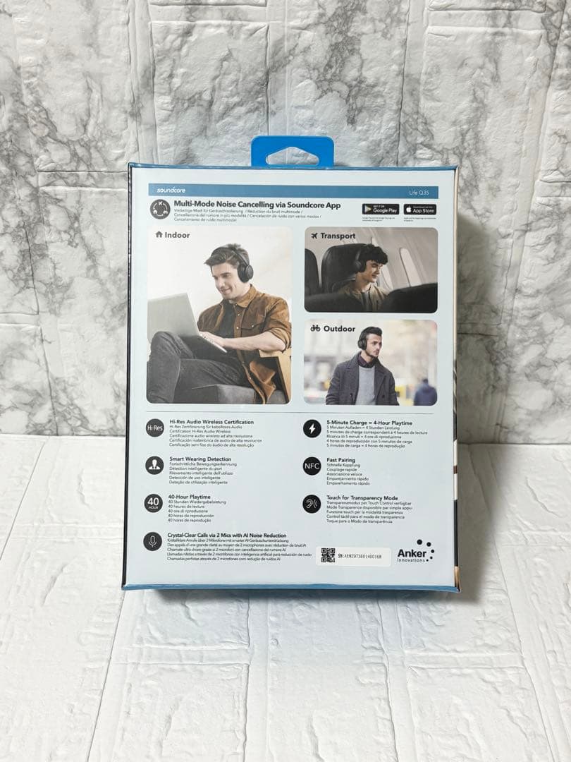 未開封　アンカー　Soundcore Life Q35 ワイヤレスヘッドフォン