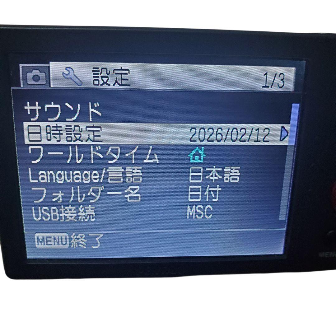 PENTAX Optio RS1500【動作確認済】純正充電器・バッテリー付属